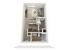 Allen Floor Plan Allen Floor Plan at 310 @ Nulu Apartments, Louisville